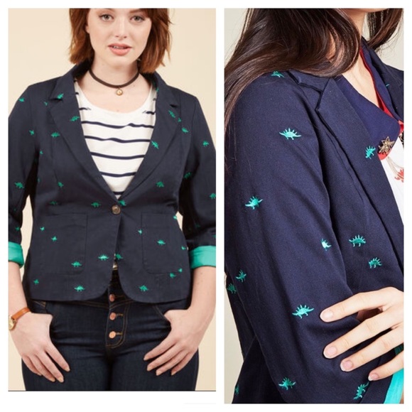 Modcloth Jackets & Blazers - Dinosaur Blazer